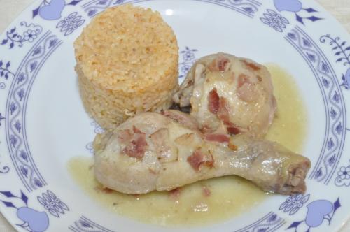 Kuře ála bažant s paprikovou rýží – Snadné Česko recept, zvládnete za 30 - 45 minut